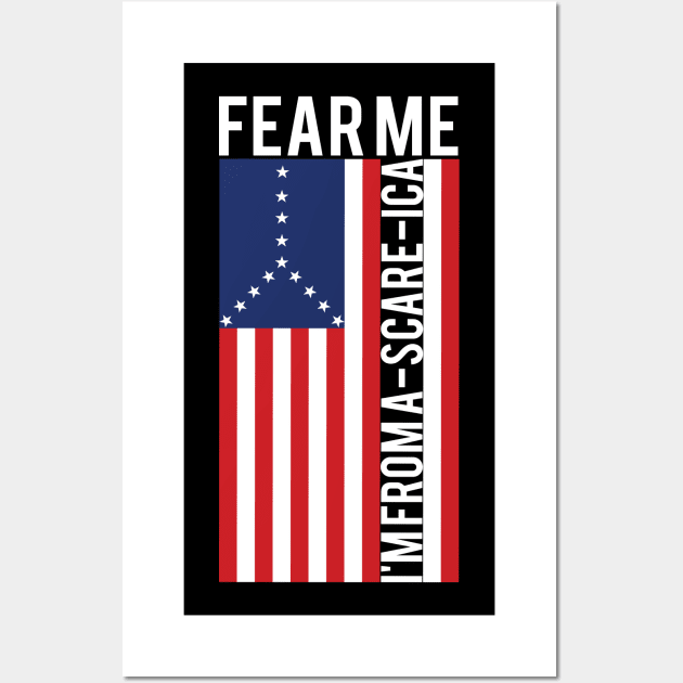 usa Wall Art by FUNNY LIFE